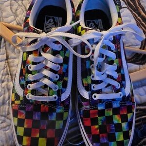Vans Multicolor Checkered Sneakers